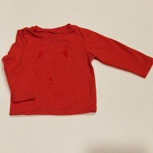 🔥 18m fox red baby boy long sleeve tshirt